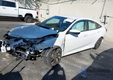 2020 Honda Civic Sport from USA, damaged, VIN 2HGFC2F87LH502855
